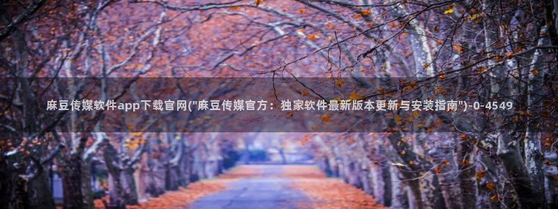 麻豆影视传媒官网：麻豆传媒软件app下载官网(\